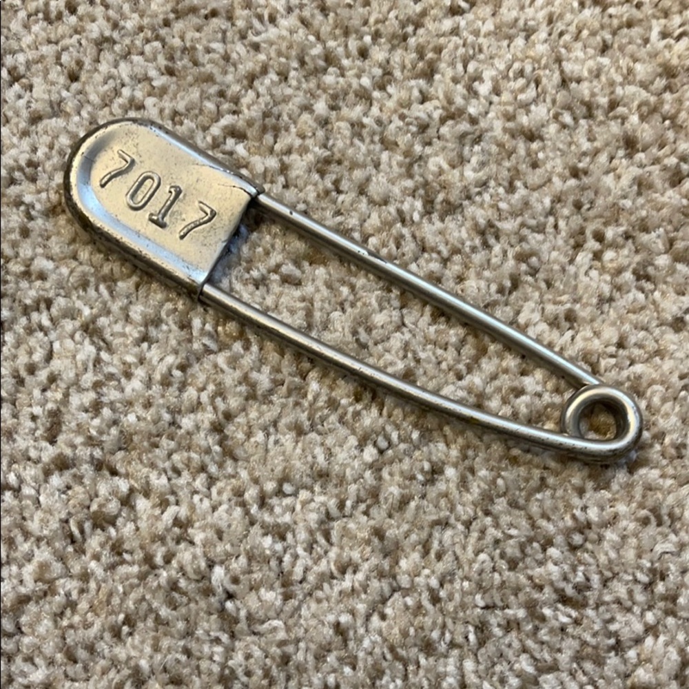 1920s vintage safety pin